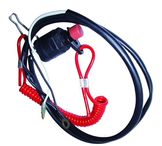 Кнопка аварийной остановки для Yamaha 40X, E40X Skipper SK66T-82575-01 1