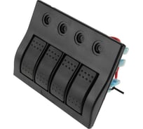 Панель бортового питания Skipper 4 переключателя SK-BP4S