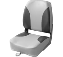 Кресло складное Skipper с мягкими накладками, серый/угольный, пластик SK75101GC