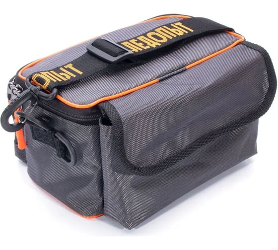 Сумка рыболовная Sling Lure Bag M, 26x14x22 см, цв. серый + 3 коробки Luno 18 Следопыт PF-BBK-05 1