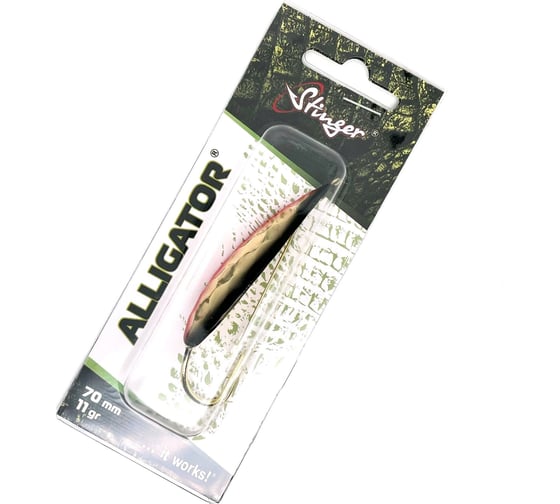 Блесна для рыбалки Stinger Alligator 80/14, BRG-G ef58251