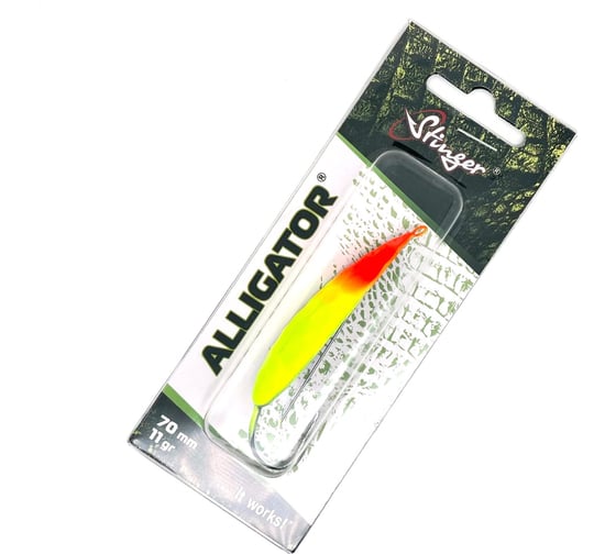 Блесна для рыбалки Stinger Alligator 80/14, YE-S ef58249