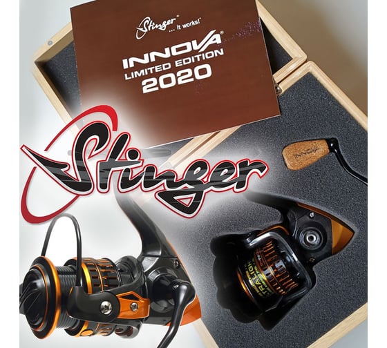 Катушка для рыбалки безынерционная Stinger Innova Ultralight Limited Edition 2020 ef55173
