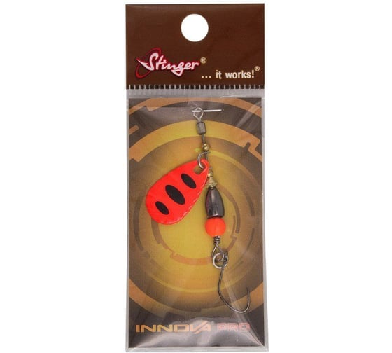 Блесна для рыбалки вращающаяся Stinger вертушка Innova Pro 1, 4.2 г, цвет 006 ef55387