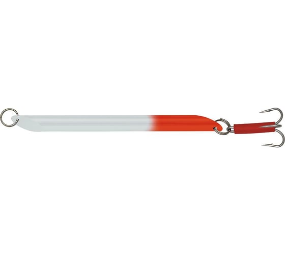 Пилькер Stinger Deep Pilk 1000 г, White-Fl.Red, 10, приманка для морской рыбалки ef56281