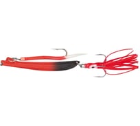 Пилькер Stinger BiColor Pilk 1000 г, Fl.Red-Black, GLOW 10, приманка для морской рыбалки ef55433