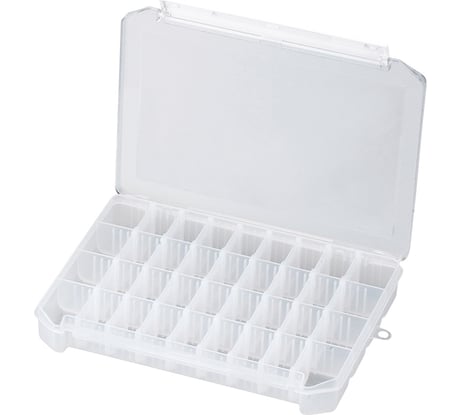 MEIHO Коробка рыболов. CLEAR CASE C-1200ND 255x190x40 C-1200ND