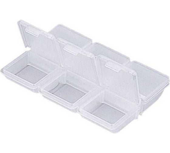 MEIHO Коробка рыболов. FB-6 FLY BOX 85x62x14 6 яч. FB-6
