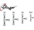 Тройной вертлюг для рыбалки Stinger ST-1027-07x08 5 шт ef33171 2