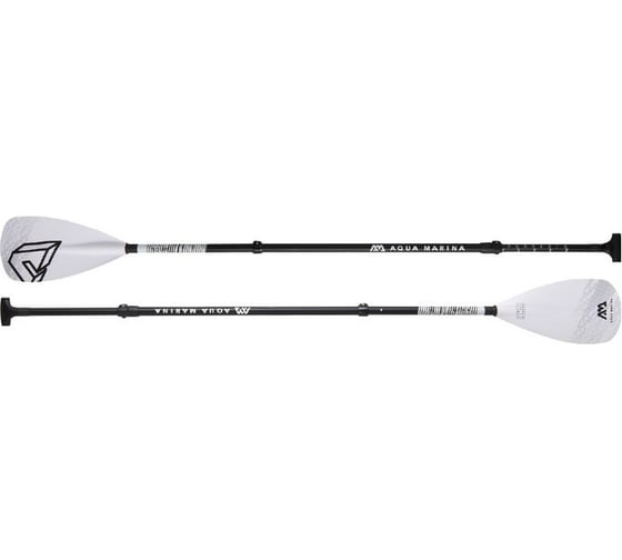 Весло Aqua Marina SOLID для SUP-доски, фибергласс, трехсекционное, регулируемое 180-220 см B0303013