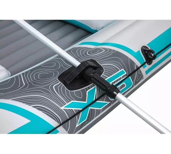 Надувная лодка BestWay Adventure Elite X5 Raft Set 364x166 см, весла 62064, насос 62086, до 600 кг 65159 BW