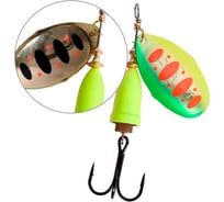 Блесна для рыбалки вращающаяся LureMax Foxy-2 6 гр, цвет 007/HT LSPF2-007/HT