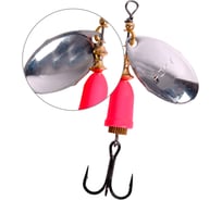 Блесна для рыбалки вращающаяся LureMax Foxy 29мм 001/Pk LSPF2-001/Pk