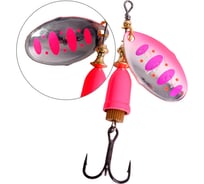 Блесна для рыбалки вращающаяся LureMax Foxy-4 16 гр, цвет 019/Pk LSPF4-019/Pk