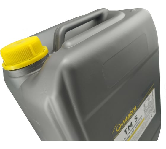 Масло трансмиссионное М ТМ 5 SAE 80W-140 GL-5 для грузовых автомобилей, сельхозтехники, тракторов, бульдозеров, экскаваторов, автобусов, канистра 20 л ЛАДОГА LMT_GL5_80140_18