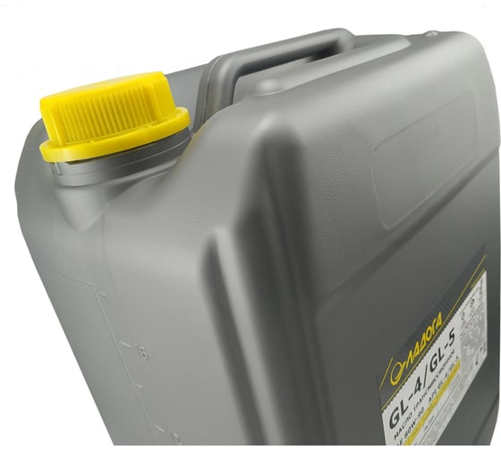 Масло трансмиссионное М ТМ 4/5 SAE 80W-90 GL-4/GL-5 для лодочных моторов, грузовых автомобилей, сельхозтехники, тракторов, бульдозеров, экскаваторов, автобусов, канистра 20 л ЛАДОГА LMT_GL4/5_8090_18