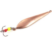Блесна вертикальная Yaman "Яман" Идеальная с тройником, размер 40 мм, вес 4,5 г, цвет медь, 3 шт Я-БВ114