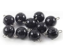 Груз окрашенный разборный Yaman Чебурашка 10 шт, 4 г, чёрный Я-ГЧОР-4-10Ч