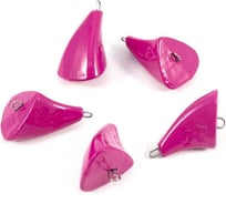 Груз пуля-эксцентрик окрашенный разборный Yaman "ЯМАН" 10 шт, 14 г, фиолетовый Я-ГЭОР-14-10Ф