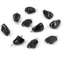 Груз пуля-эксцентрик окрашенный разборный Yaman "ЯМАН" 10 шт, 36 г, чёрный Я-ГЭОР-36-10Ч