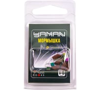 Мормышка безнасадочная Yaman "Гвоздекубик" матовый шоколад, d-3,5 мм, вес 1 г, кубик хамелеон, 5 шт Я-МР2705