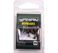 Мормышка безнасадочная Yaman "Гвоздекубик", матовый шоколад, d-4 мм, вес 1,2 г, кубик хамелеон, 5 шт Я-МР2701