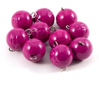 Груз чебурашка окрашенный разборный Yaman 10 шт, 20 г, фиолетовый Я-ГЧОР-20-10Ф