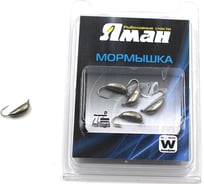 Мормышка вольфрамовая Yaman Банан с ушком размер 1,50, вес 0,20 г, цвет никель, 5 шт Я-МР1282