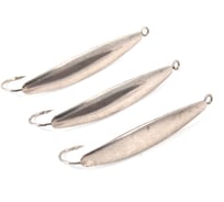 Блесна вертикальная Yaman Окуневая, размер 35 мм, вес 3.5 г, цвет никель, 3 шт Я-БВ103