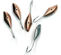 Мормышка паяная Yaman Ятаган, вес 0.77 г, медь, 5 шт Я-МРЛ211