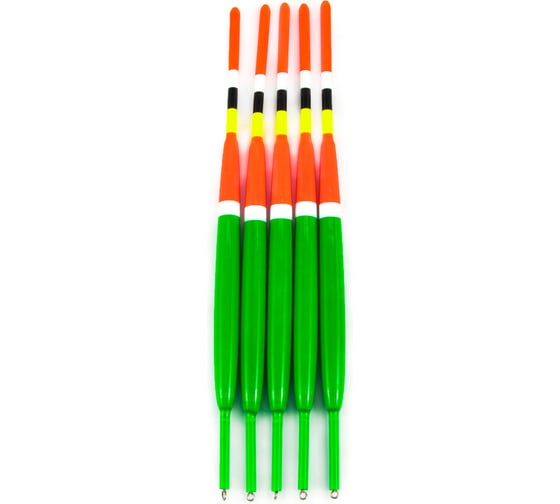 Поплавок пустотелый Yaman 307-040, PVC, 4 г, 5 шт YF307-040 1