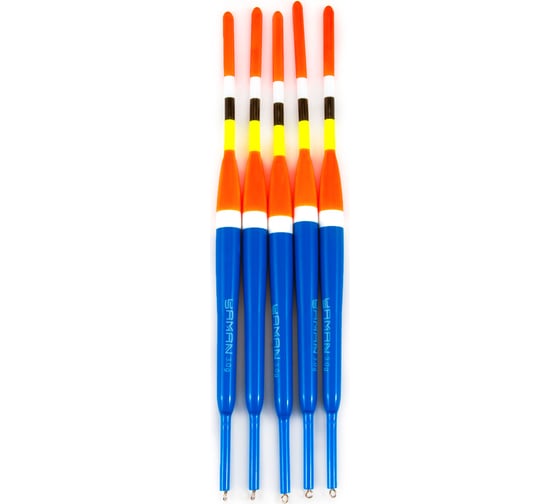 Поплавок пустотелый Yaman 312-030, PVC, 3 г, 5 шт YF312-030