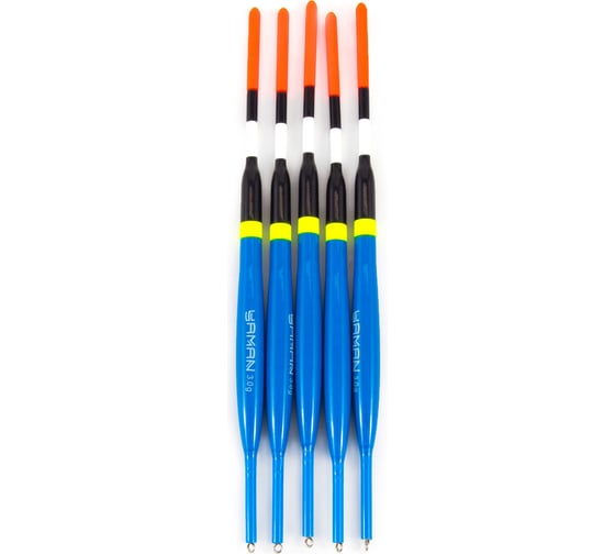 Поплавок пустотелый Yaman 311-030, PVC, 3 г, 5 шт YF311-030
