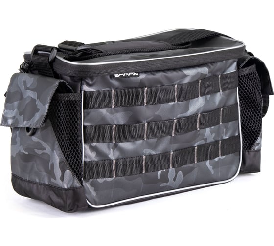Сумка рыболовная Yaman Base Lure Bag L, 36x22x15 см, серый камуфляж, без коробок Y-BLB-01.1 1