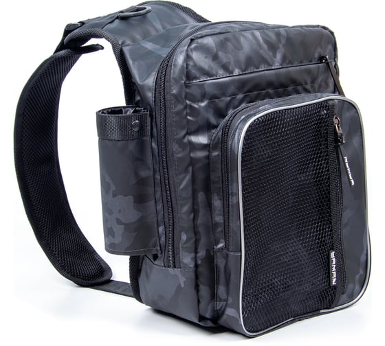 Сумка рыболовная Yaman Fishing Shoulder Bag, 40x43x10 см, серый камуфляж Y-FSB-01 1
