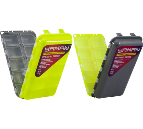 Коробка двойная Yaman 20 ячеек, 170х97х40 мм Y-BOX07