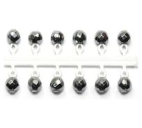 Микробисер Yaman Кристалл, d-3 мм, серебряный, подвеска короткая, 12 шт Я-МБ43