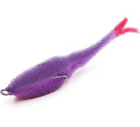 Поролоновая рыбка Yaman Devious Minnow на двойнике, размер 105 мм, цвет 25 UV, 5 шт Y-DM105-25