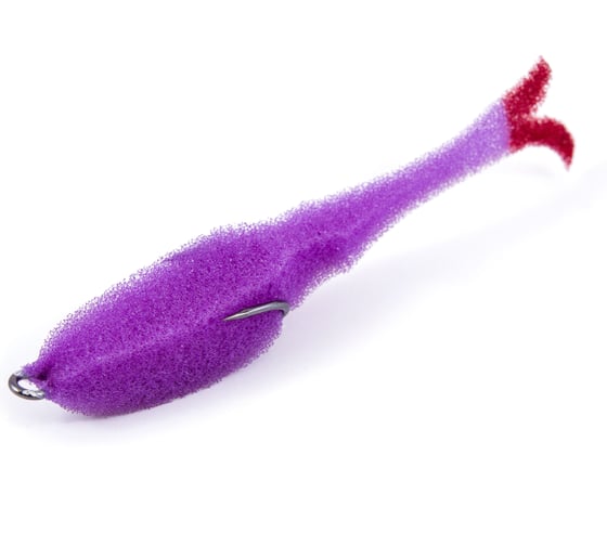 Поролоновая рыбка Yaman Devious Minnow на двойнике, размер 105 мм, цвет 13, 5 шт Y-DM105-13