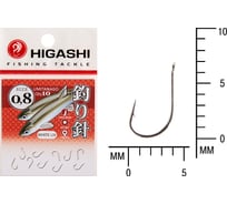 Крючок HIGASHI Umitanago ringed #0,8 White UV 03689
