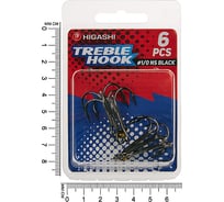 Тройники HIGASHI TH-1 #1/0 NS Black 00589