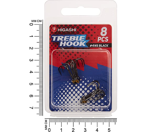 Тройники HIGASHI TH-1 #4 NS Black 00592 1