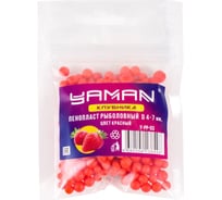 Пенопласт рыболовный Yaman Клубника, d 4-7 мм, красный Y-PP-03