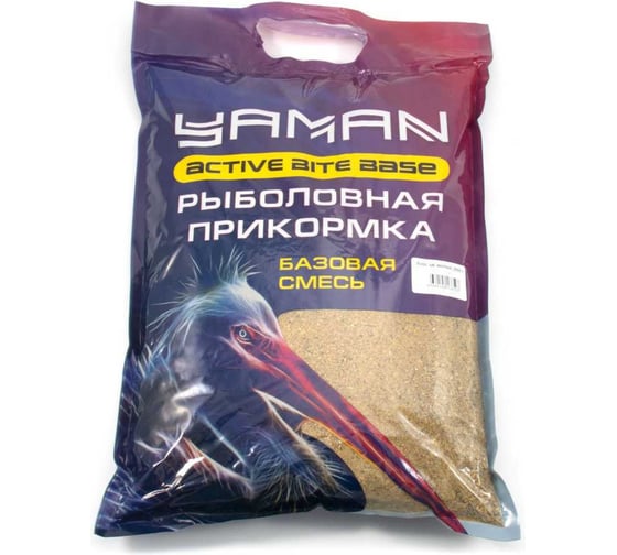 Прикормка Yaman Active Bite База жёлтый, 2500 г Y-AB-23 1