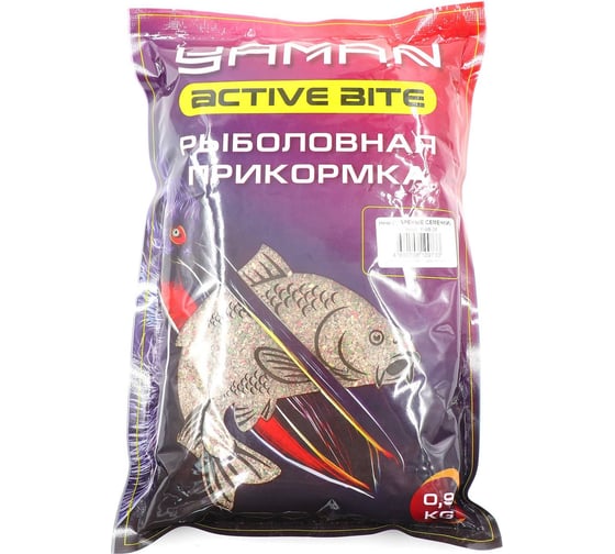 Прикормка Yaman Active Bite Лещ (жареные семечки), микс, 900 г 15/ Y-AB-06 1