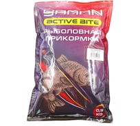 Прикормка Yaman Active Bite Лещ (шоколад), коричневый, 900 г Y-AB-08