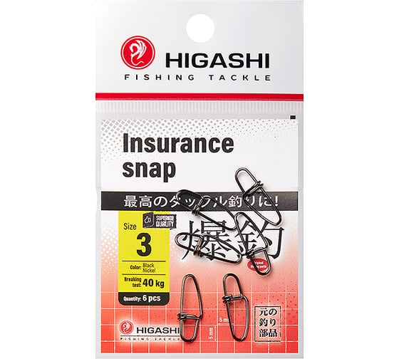 Карабин HIGASHI Insurance Snap, #3 05190_4103 1