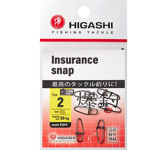 Карабин HIGASHI Insurance Snap, #2 05190_4102