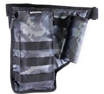 Сумка рыболовная поясная Yaman Fishing Pocket Hip 30x22x6 см, серый камуфляж + 1 коробка LUNO 18 Y-FPH-01