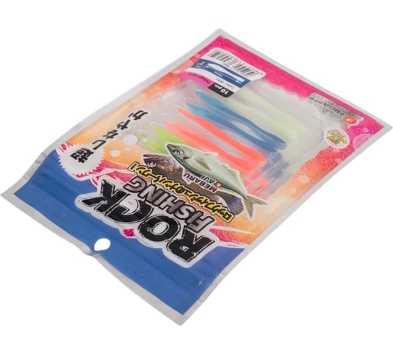 Приманка HIGASHI Pelagic worm 2'', #Mix 2 04093_4016